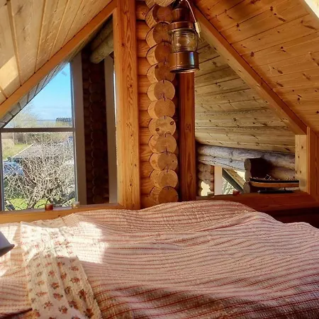 Reizendes-balkenhaus-mit-uriger-atmosphaere Сasa de vacaciones *